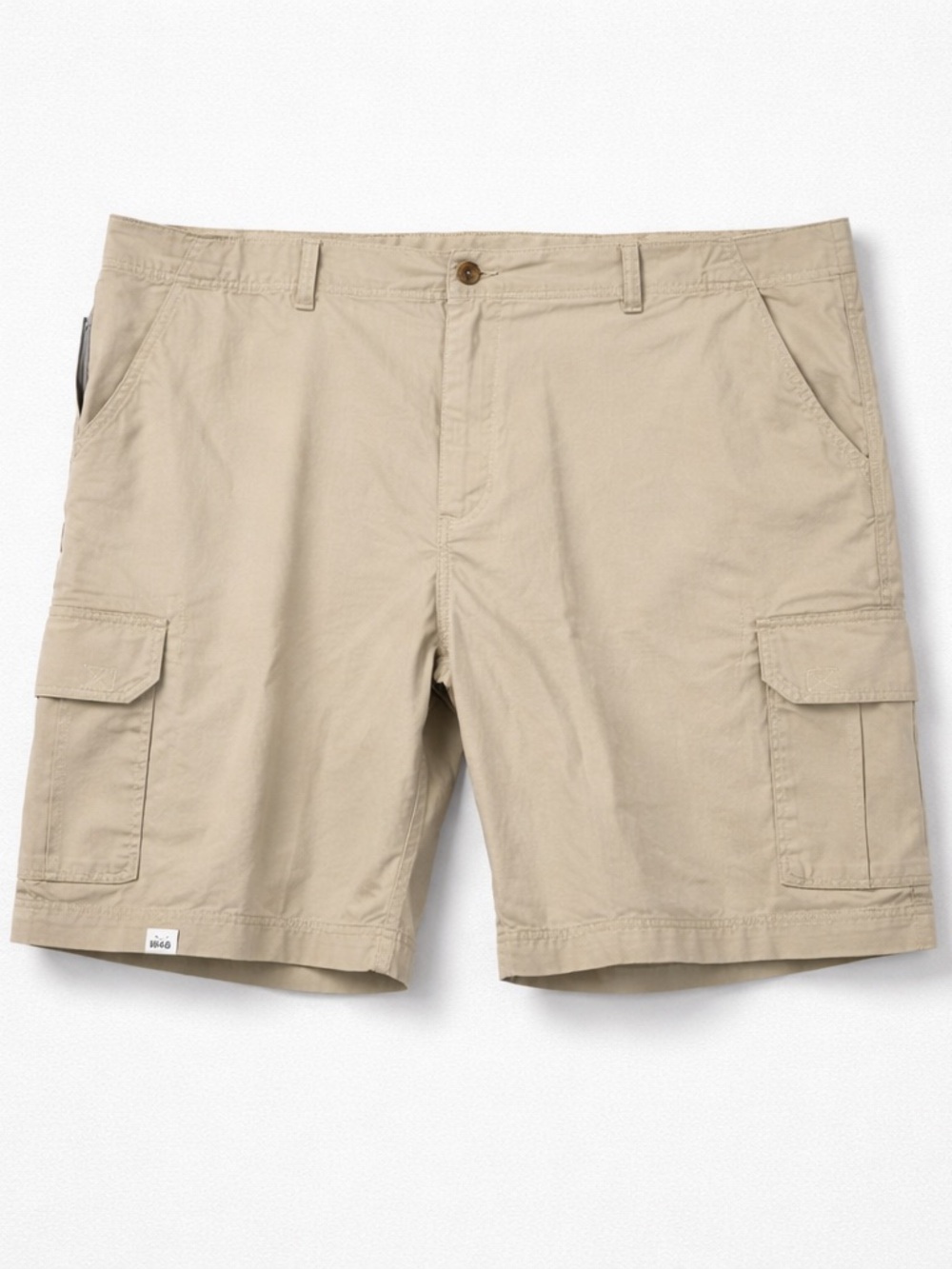 Architect Stone Beige Cotton Cargo Shorts Brand New!